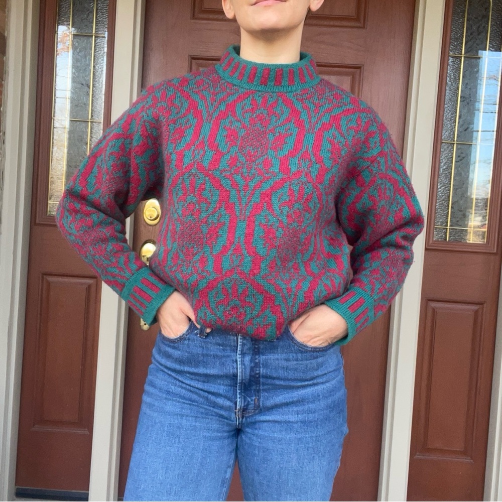 Vintage Laura Ashley Tunic Sweater